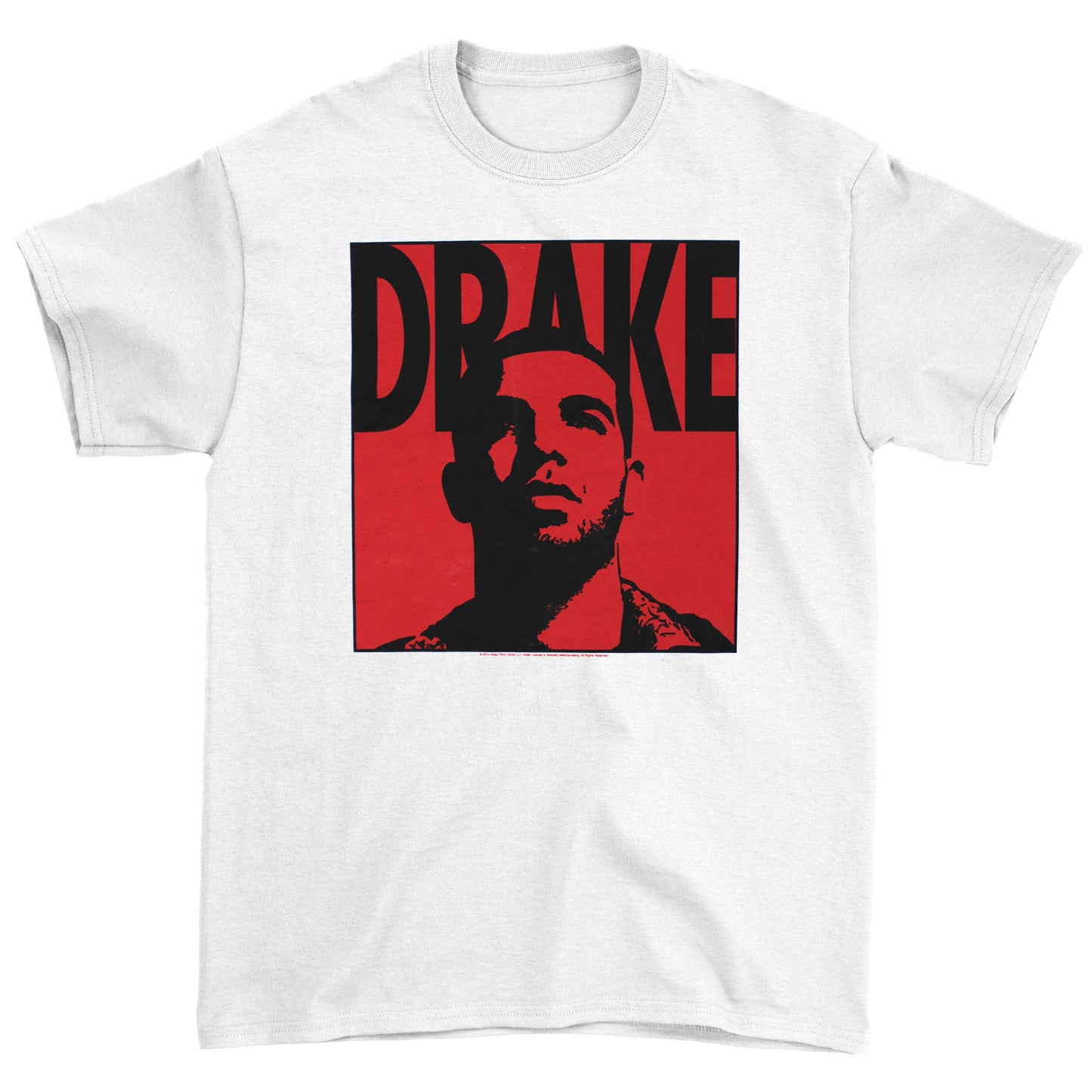 Drake Photo & Logo T-shirt Front