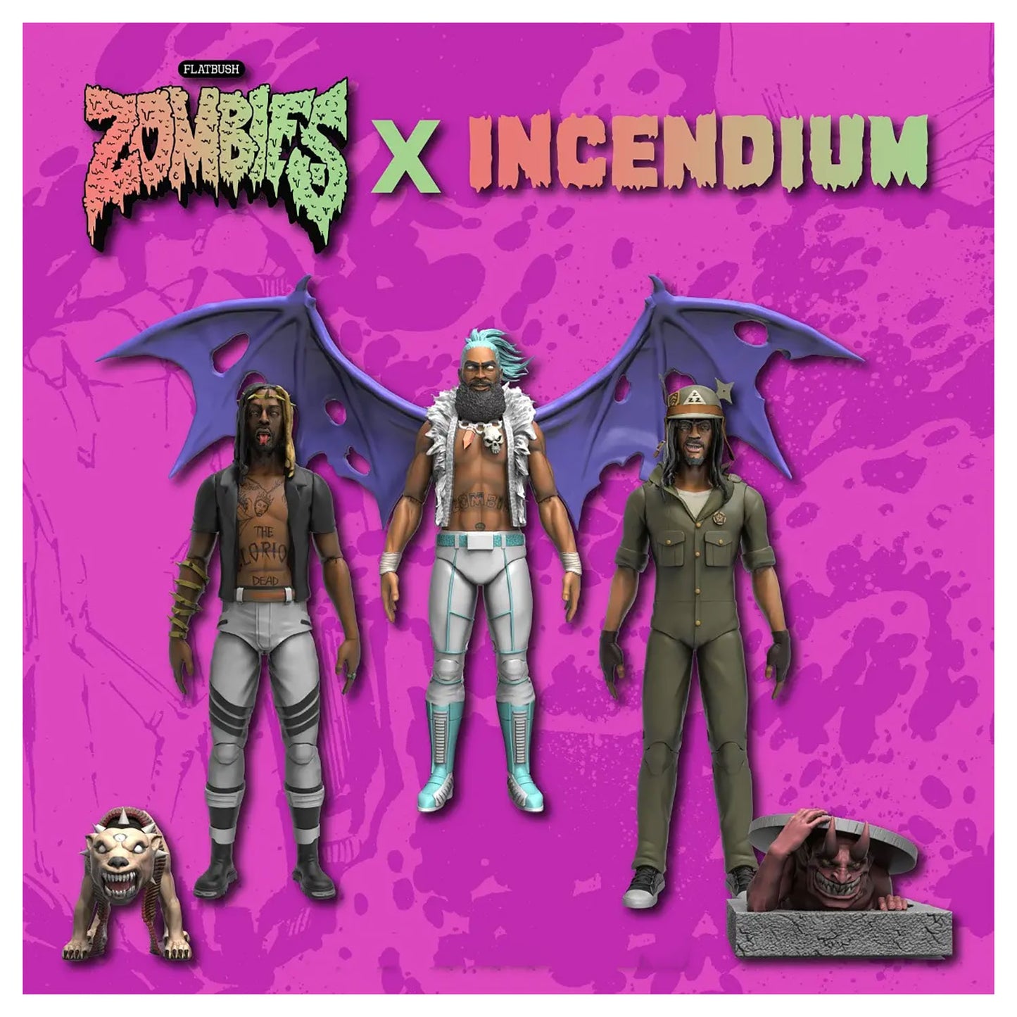 Flatbush Zombies 'Zombie Juice' 5" FigBiz Action Figure Action Figure Alt 2