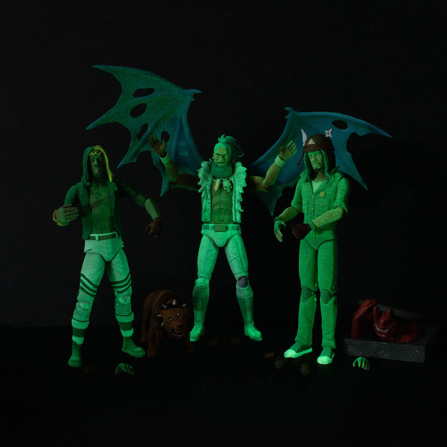 Flatbush Zombies 'Zombie Juice' Black Light 5" FigBiz Action Figure Action Figure Alt