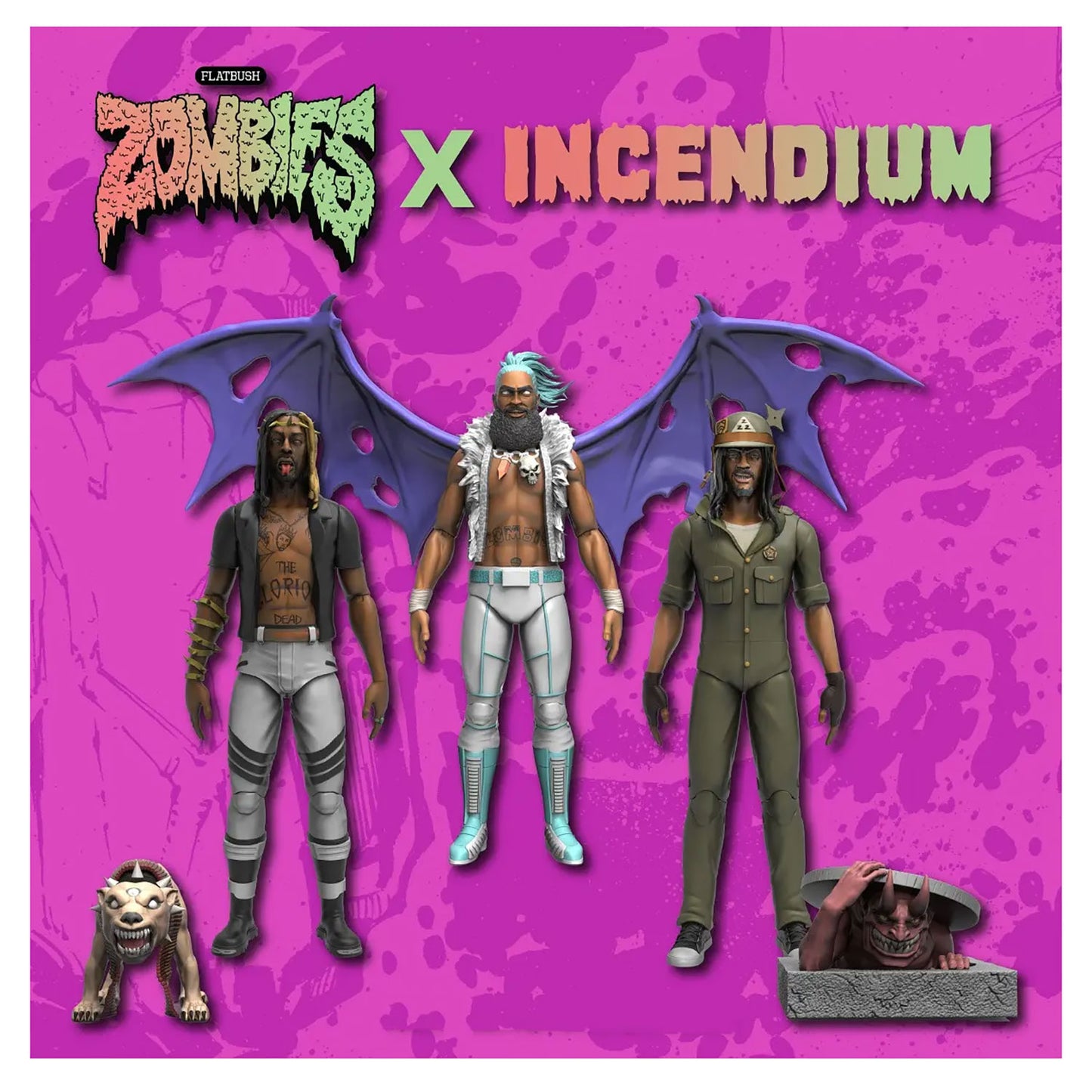 Flatbush Zombies 'Meechy Darko' 5" FigBiz Action Figure Action Figure Alt 2