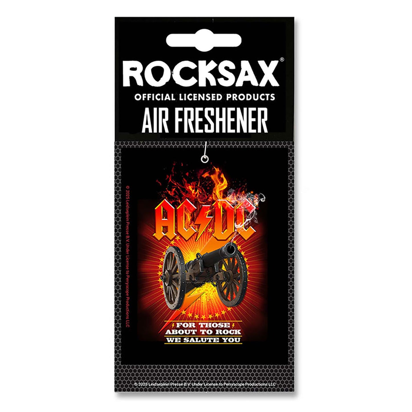 AC/DC For Those About To Rock We Salute You Air Freshener Front