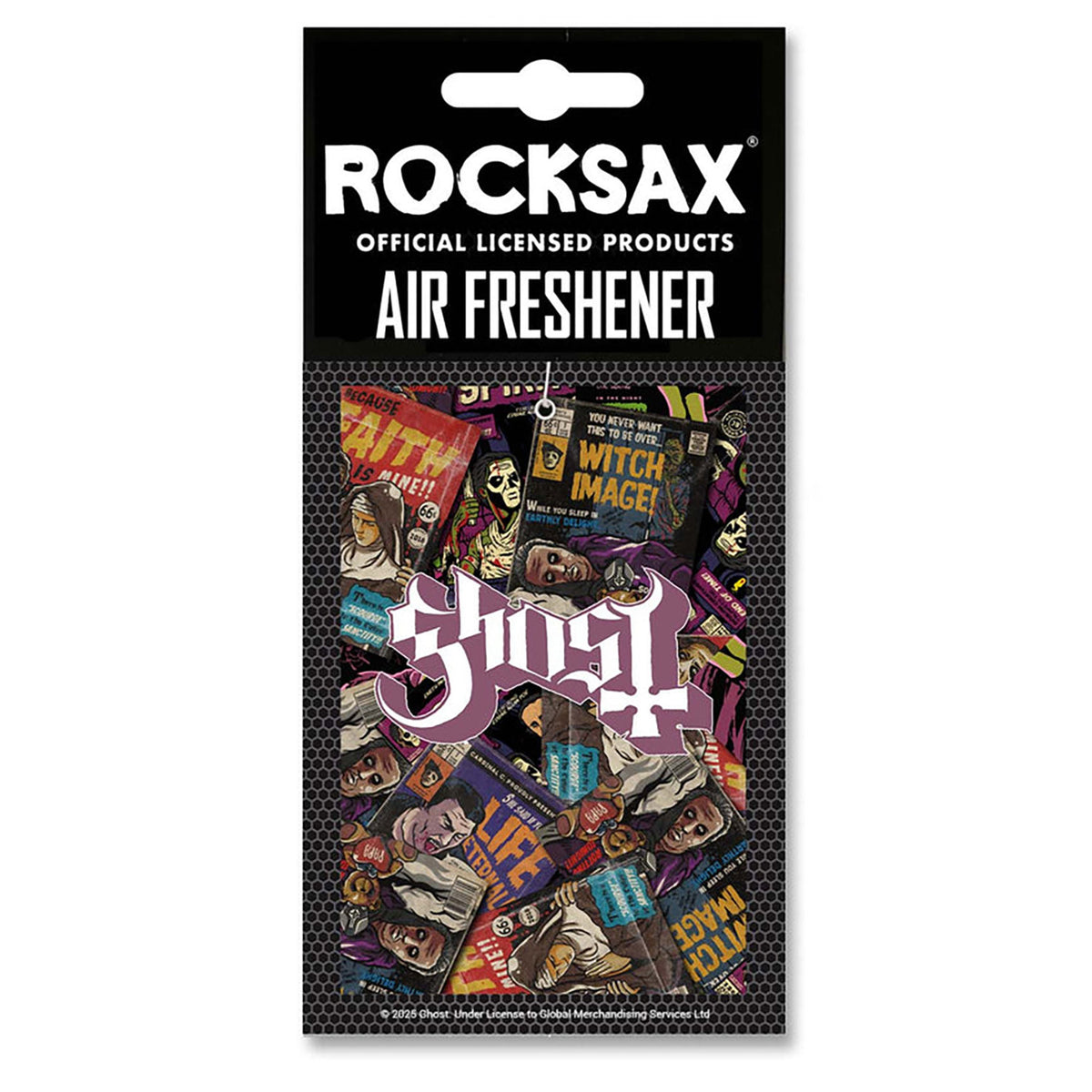 Ghost Magazines Air Freshener Front