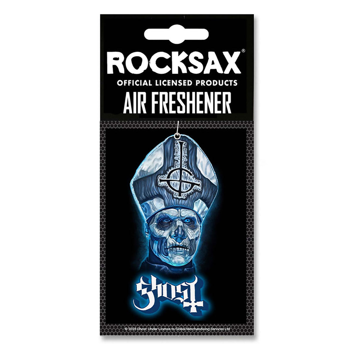 Ghost Papa Blue Air Freshener Front