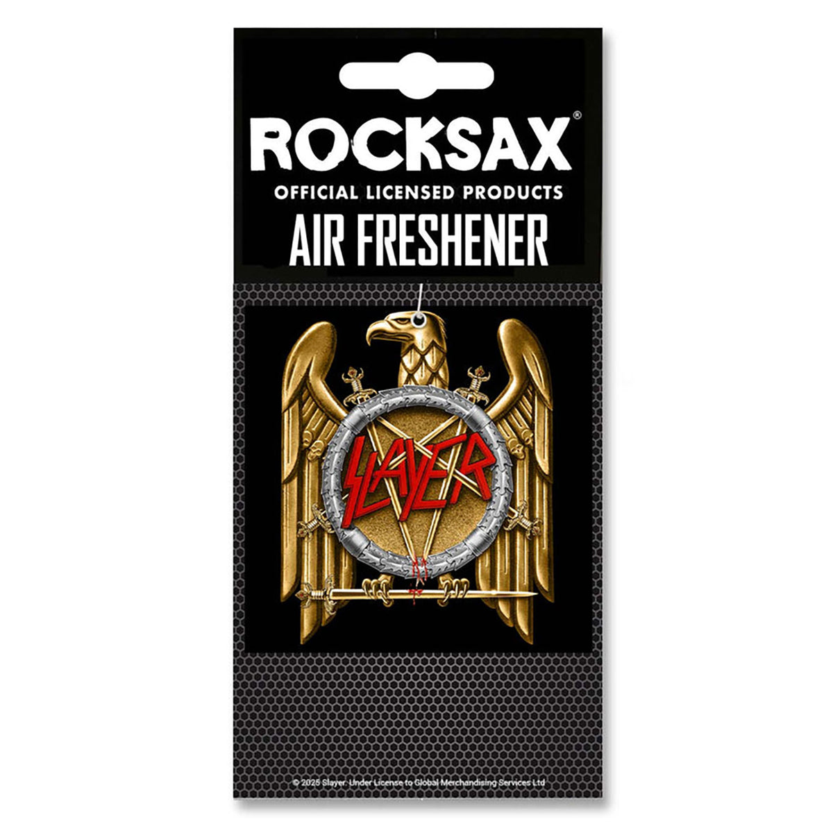 Slayer Golden Eagle Air Freshener Front