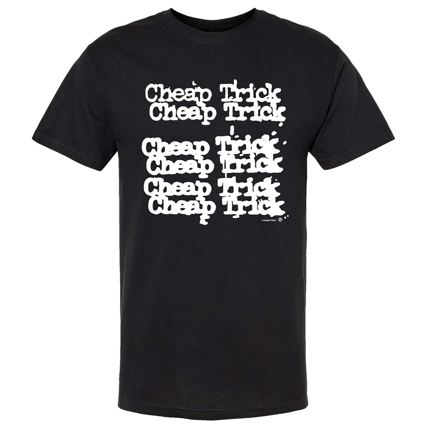 Cheap Trick Stacked Logo T-shirt Front