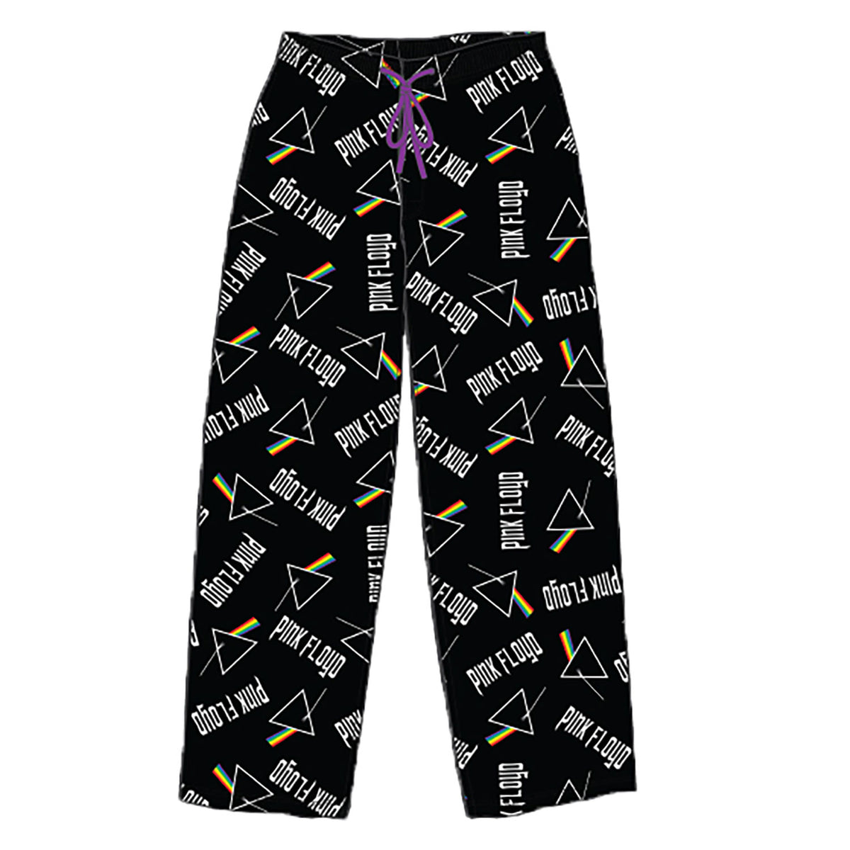 Pink Floyd Logo & Prism Toss Pant Lounge Pants Front