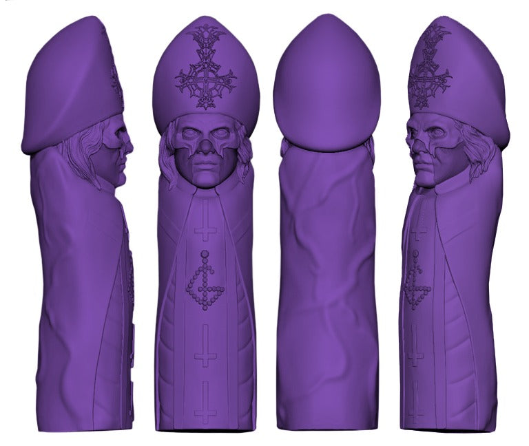 Papa V Perpetua Ghildo (Rockabilia Exclusive) Sculpture