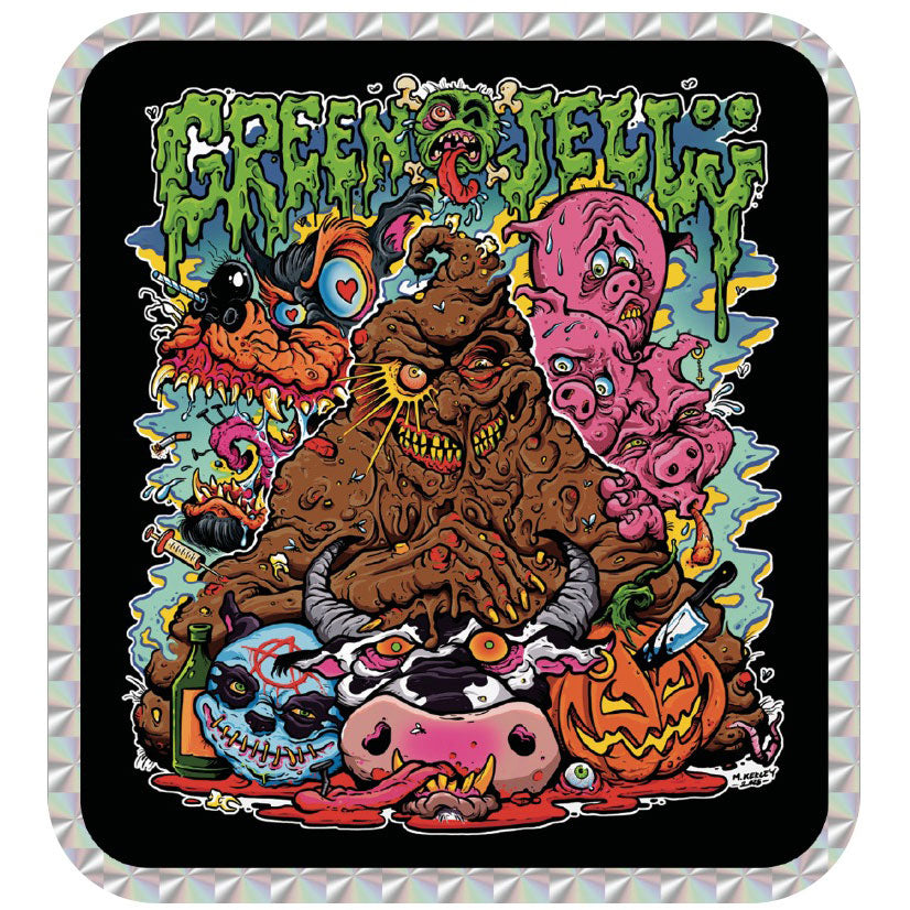 Green Jelly Cereal Killer by Matt Kerley (Rockabilia Exclusive) T-shirt Alt 3