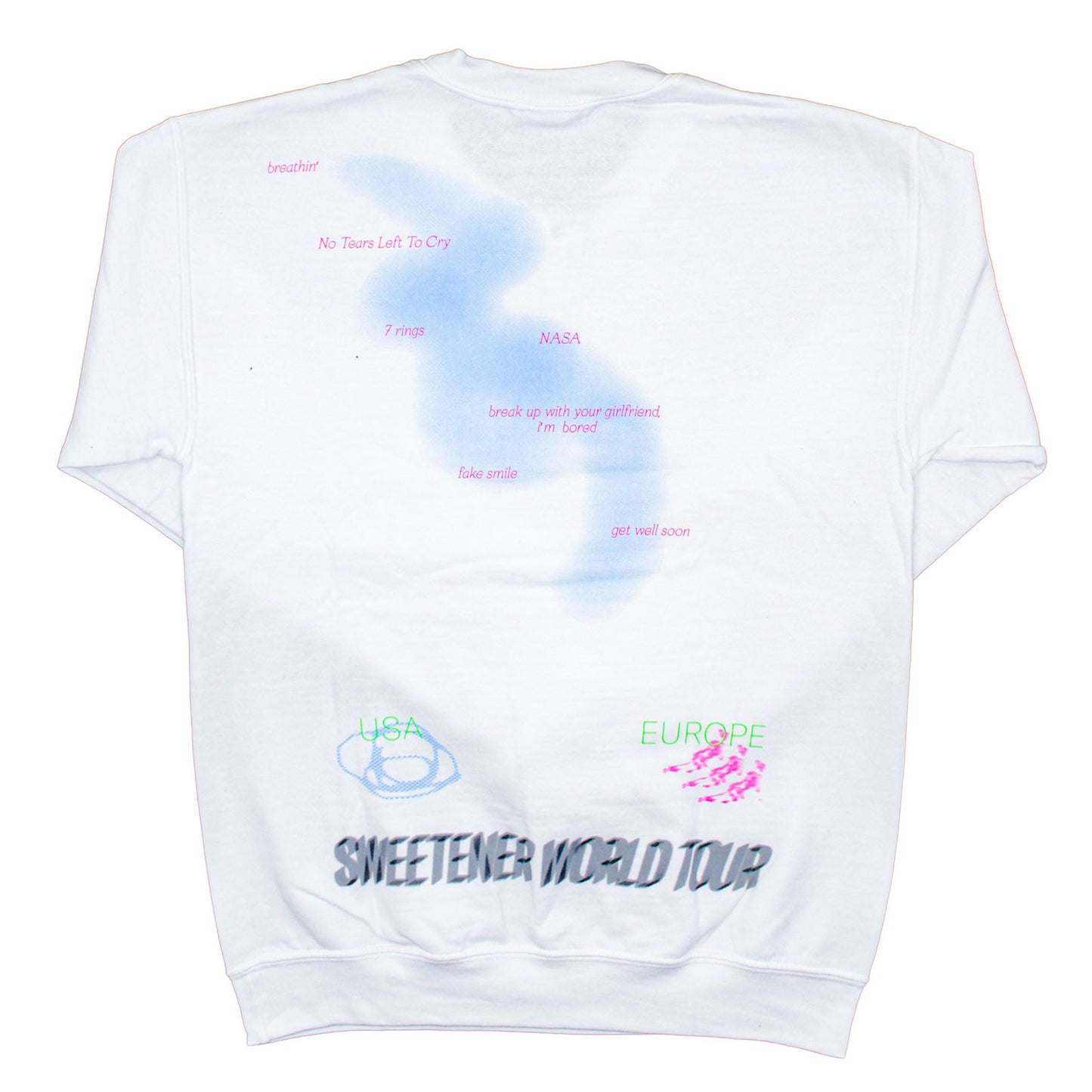 Ariana Grande sweetener world tour Sweatshirt Back