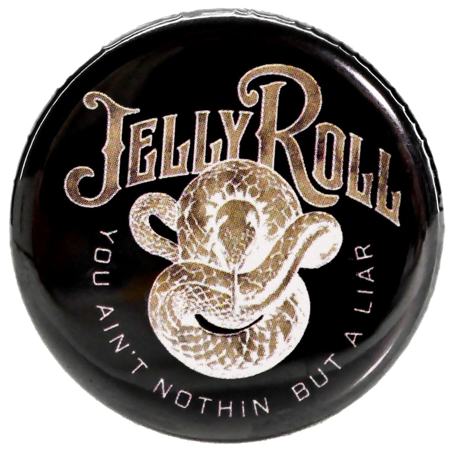 Jelly Roll Snake Button Front