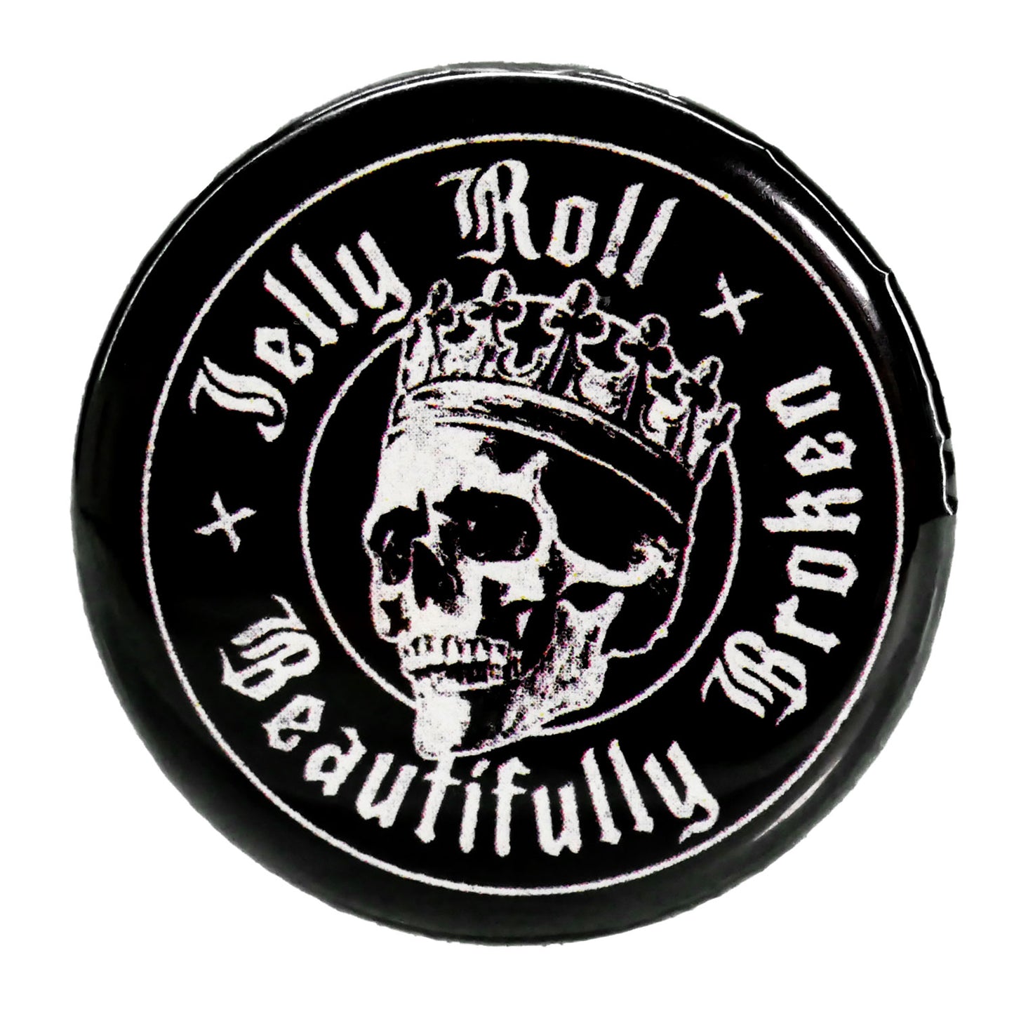 Jelly Roll Skull Seal Button Front