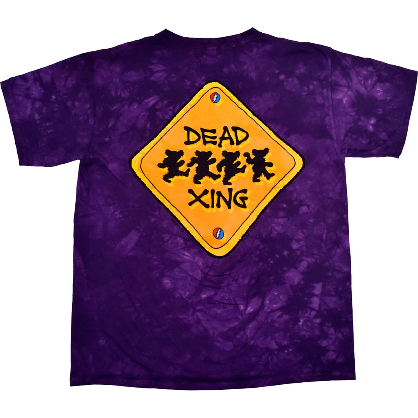 Grateful Dead Bug Truckin' Tie Dye T-shirt Back