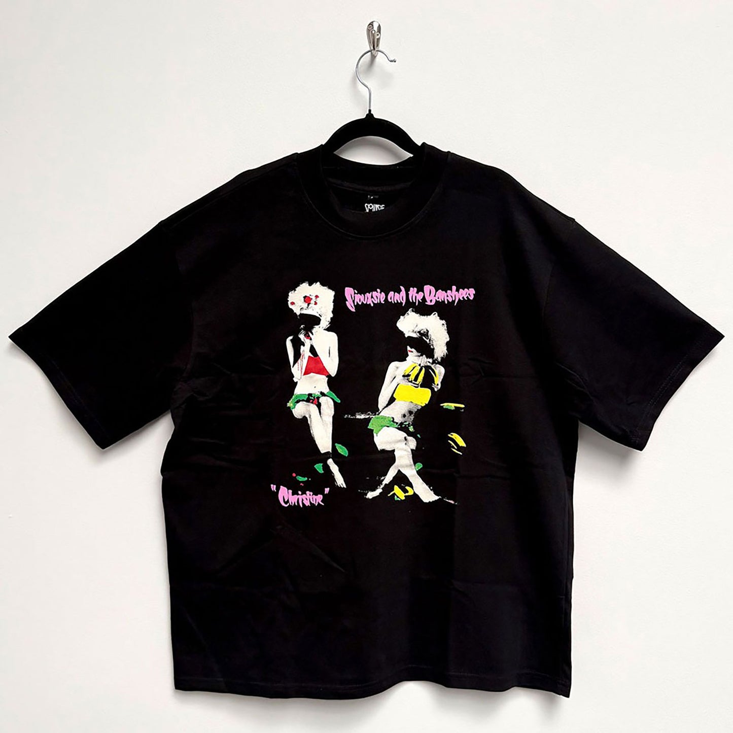 Siouxsie And The Banshees Christine Oversized Boxy Tee Vintage T-shirt Back
