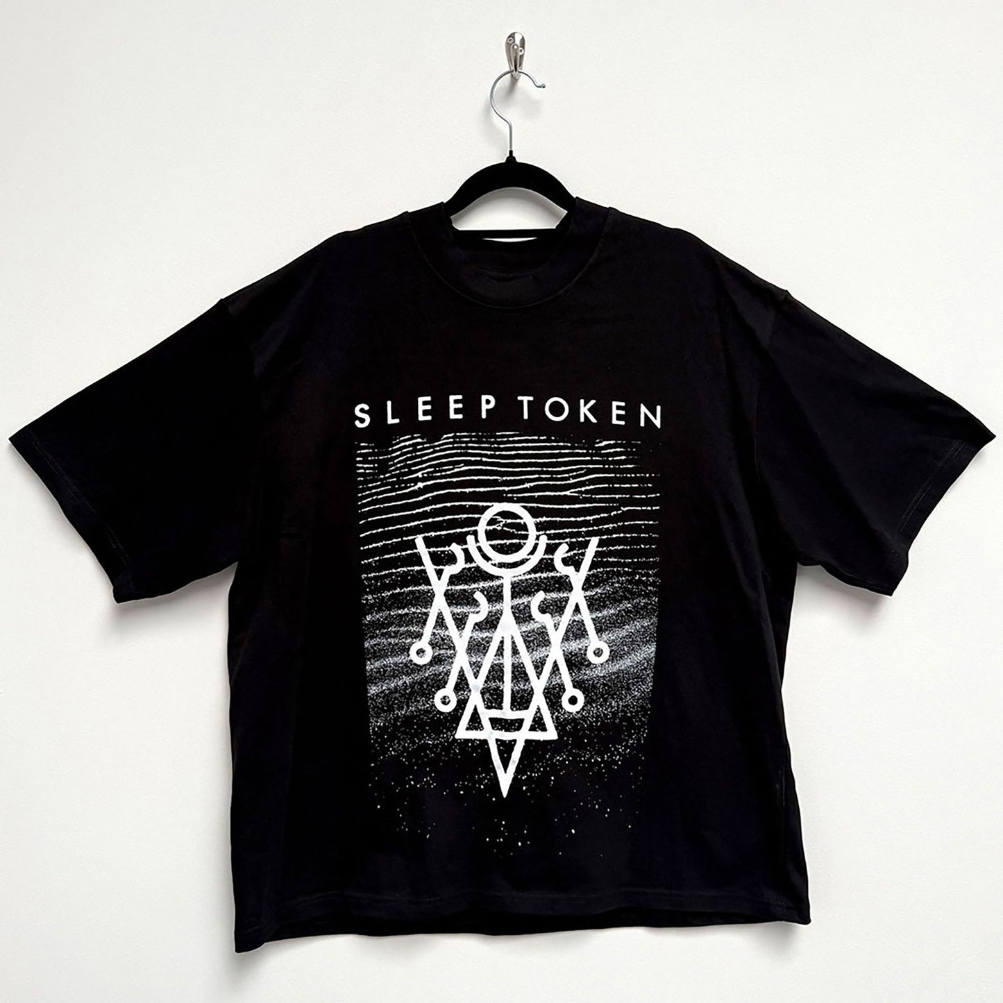 Sleep Token Give Oversized Boxy Tee Vintage T-shirt Back