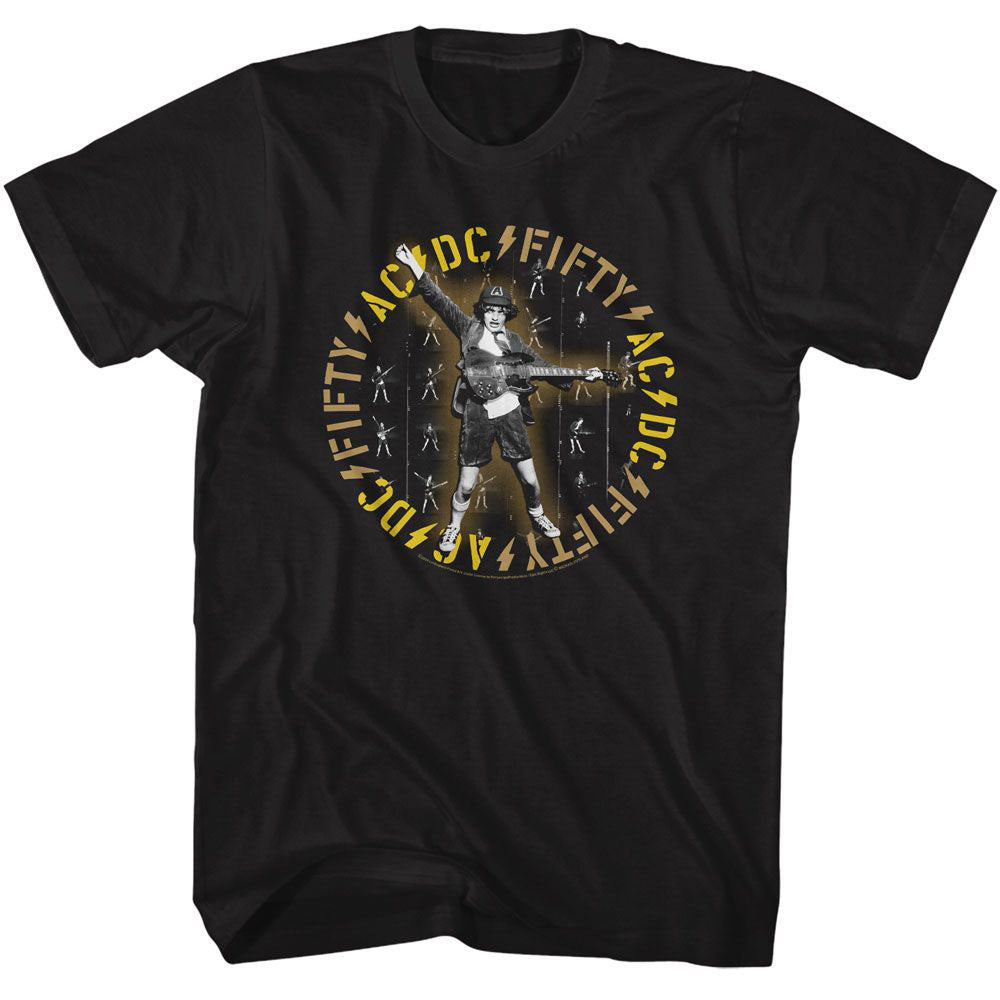AC/DC 50 T-shirt Front