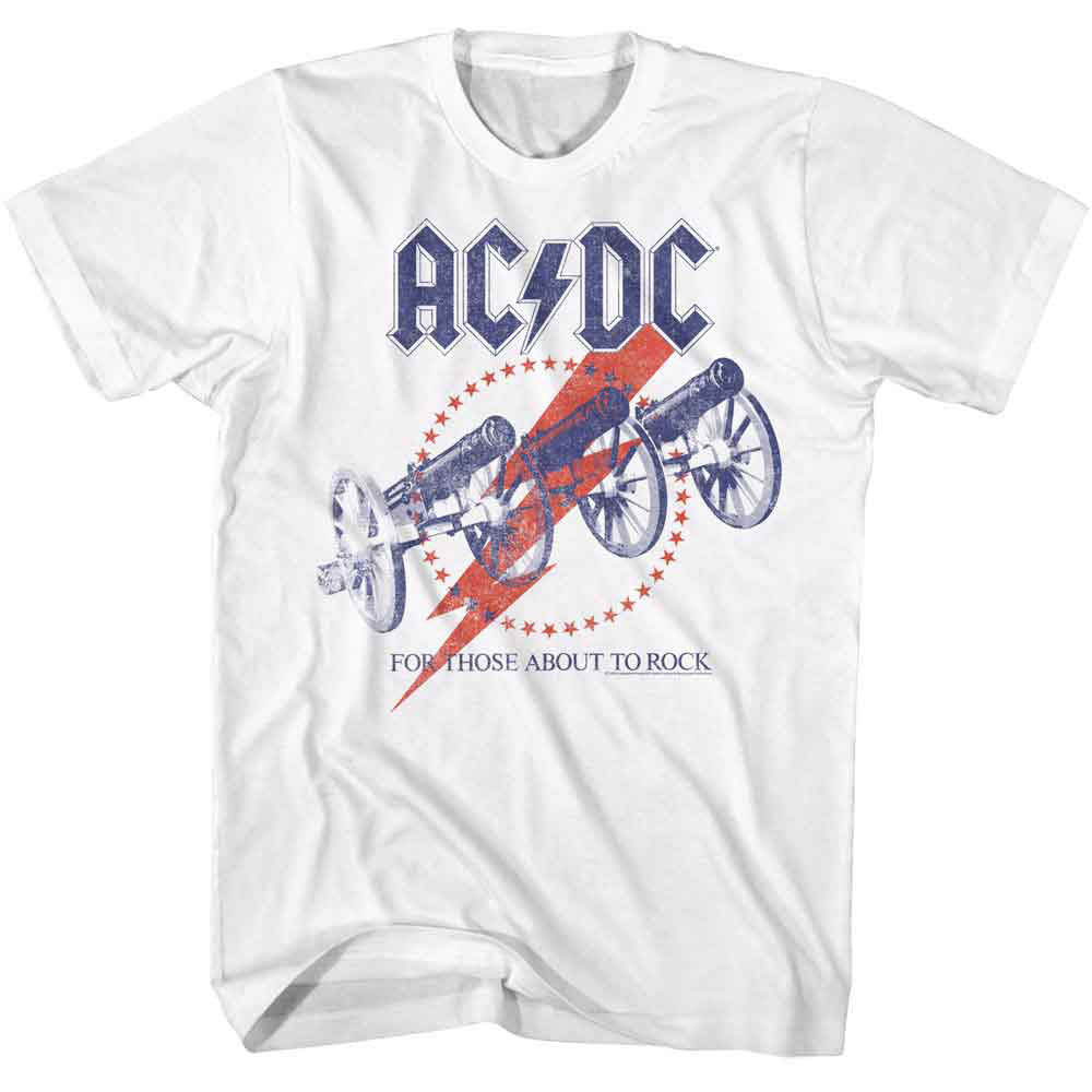 AC/DC Canon Recolor T-shirt Front