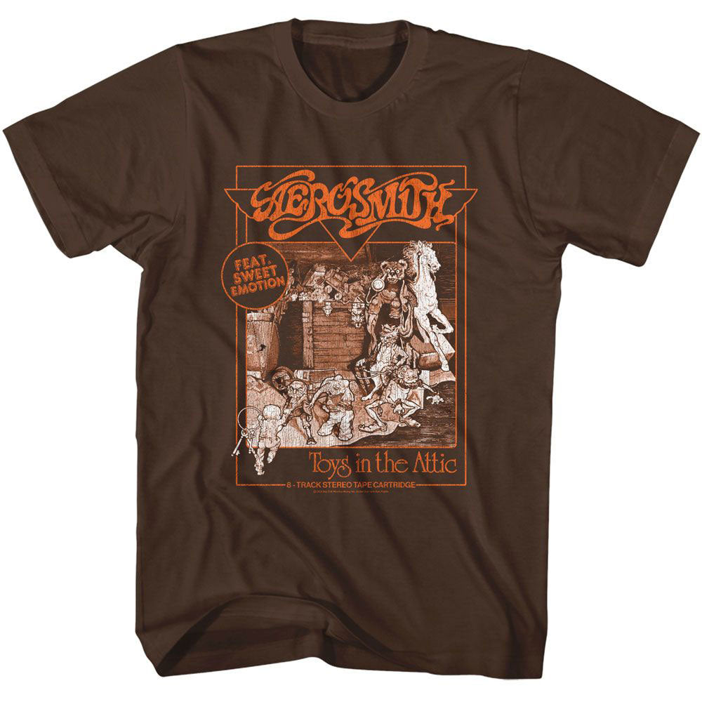 Aerosmith Toys 8 Track T-shirt Front