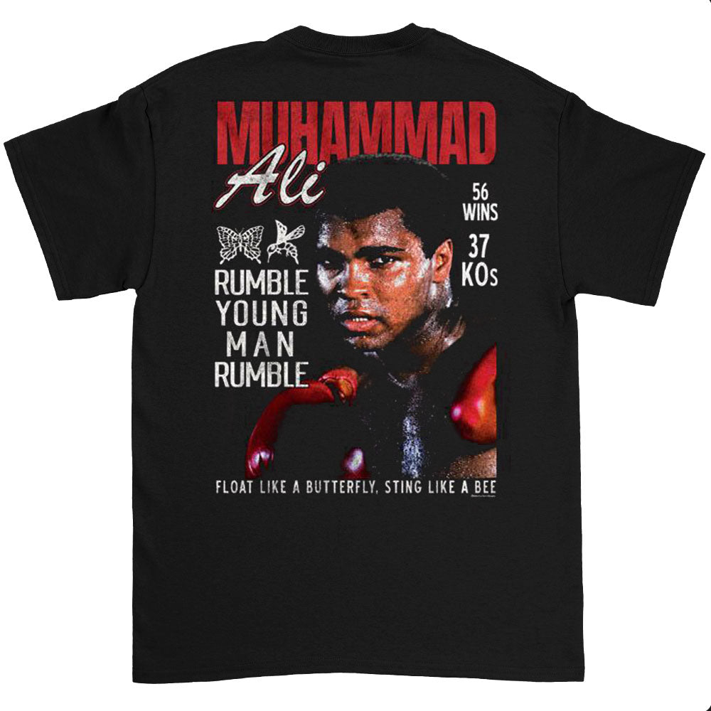 Muhammad Ali Heavyweight Champ F B T-shirt Back