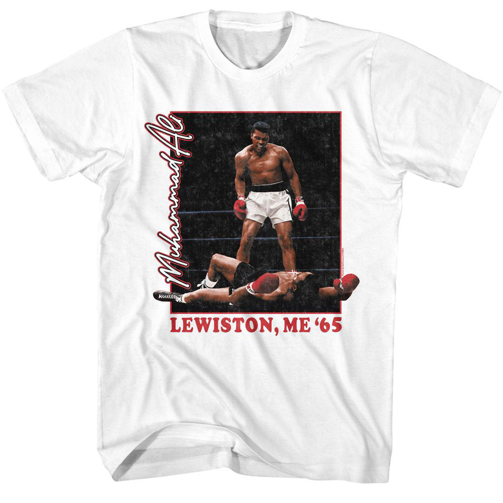 Muhammad Ali Lewiston T-shirt Front