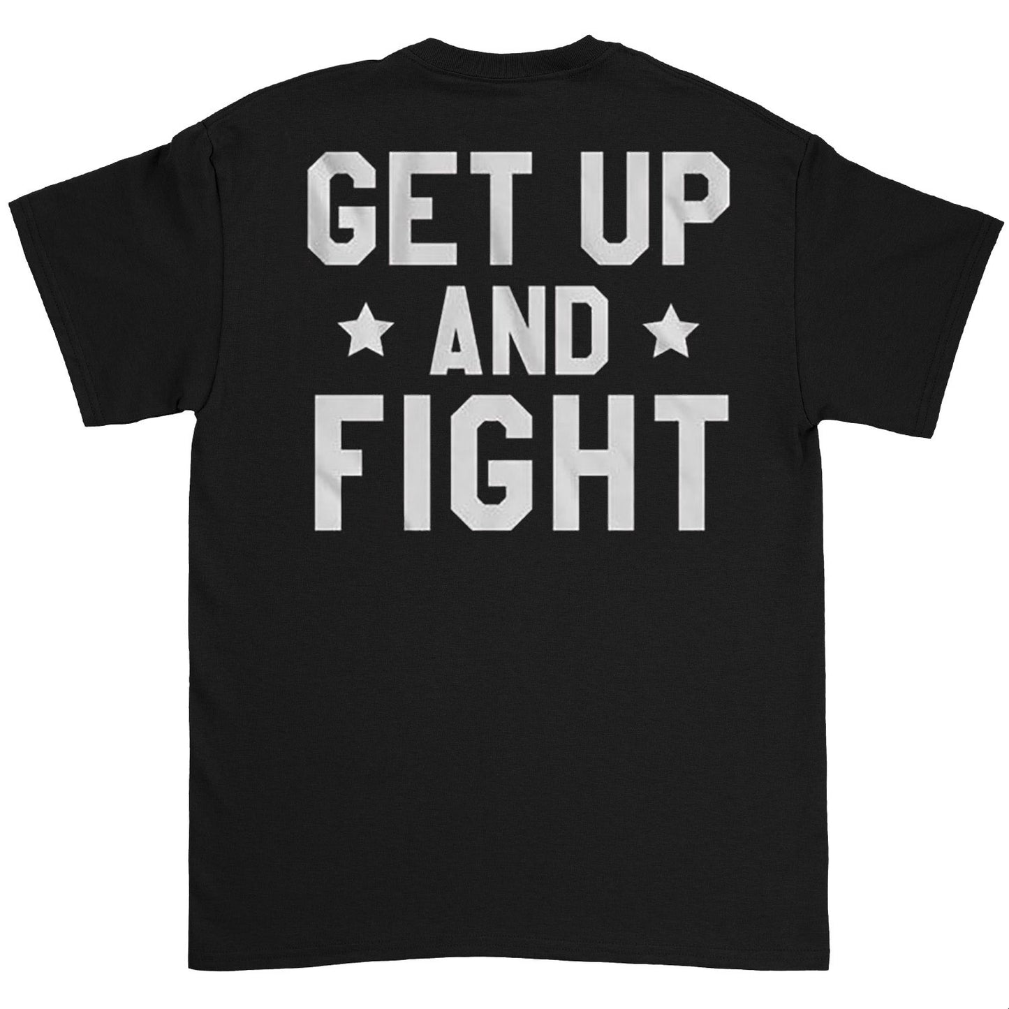 Muhammad Ali Vs Liston Get Up F B T-shirt Back