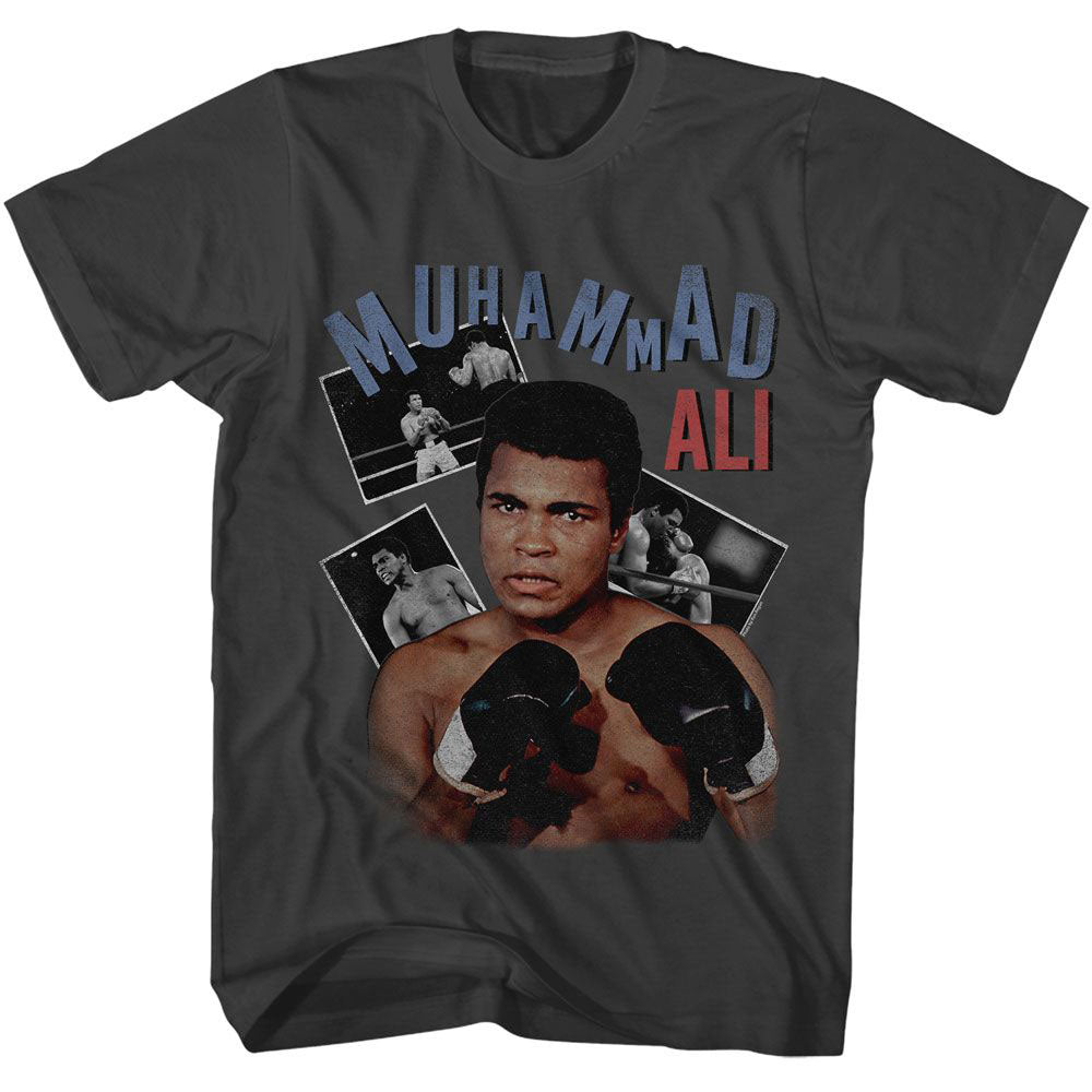 Muhammad Ali Photos T-shirt Front