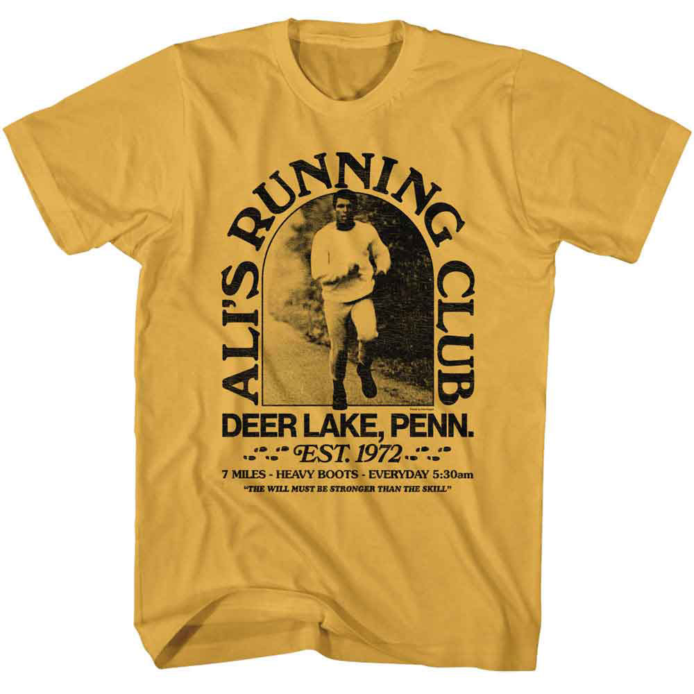 Muhammad Ali Running Club T-shirt Front