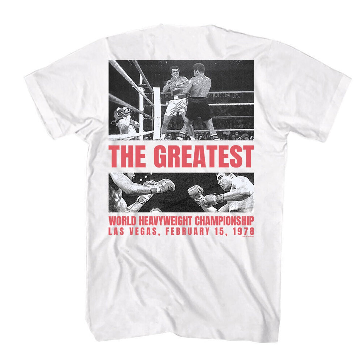 Muhammad Ali Goat F B T-shirt Back
