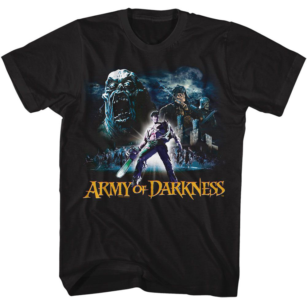 Army Of Darkness Night Sky T-shirt Front