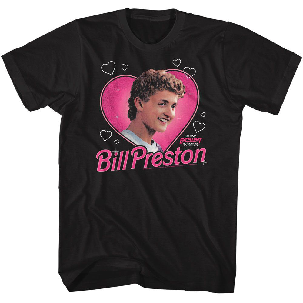 Bill And Teds Excellent Adventure Bill And Ted Heartthrob Bill T-shirt Front