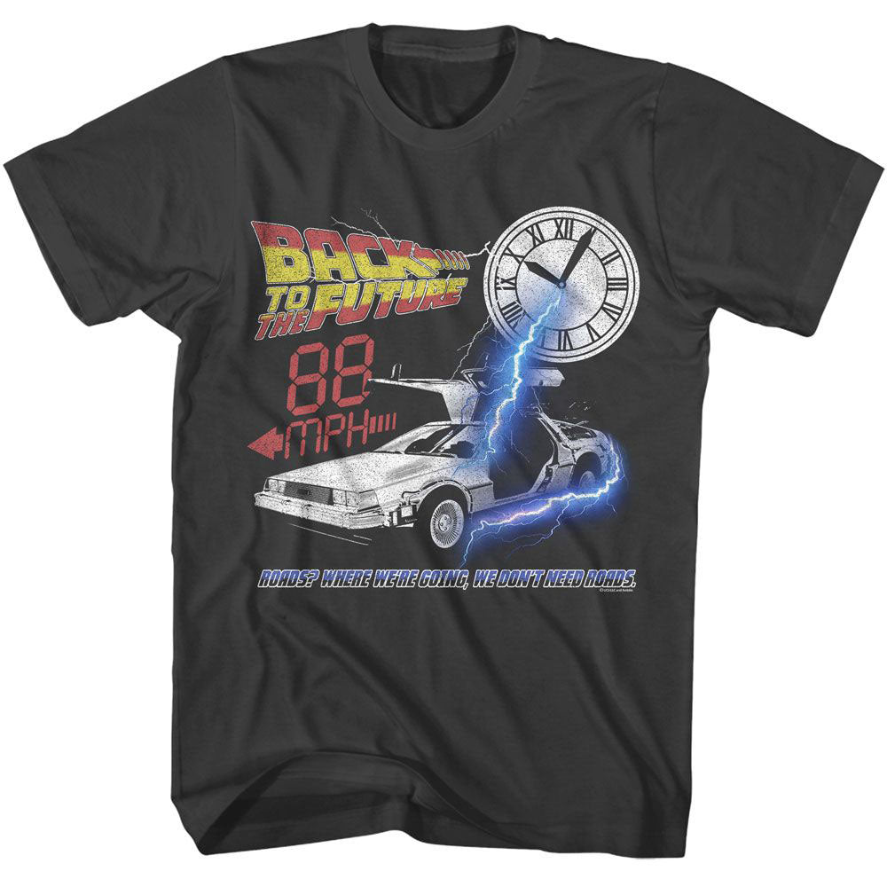 Back To The Future Bttf Where Were Going T-shirt Front
