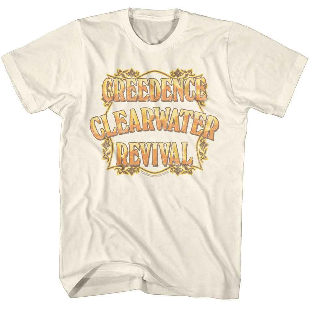 Creedence Clearwater Revival Ccr Copper Logo T-shirt Front