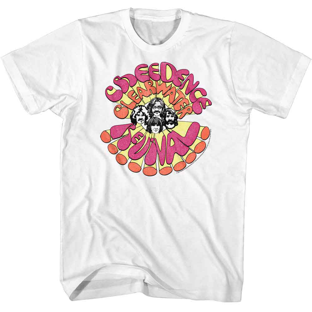 Creedence Clearwater Revival Ccr Groovy T-shirt Front