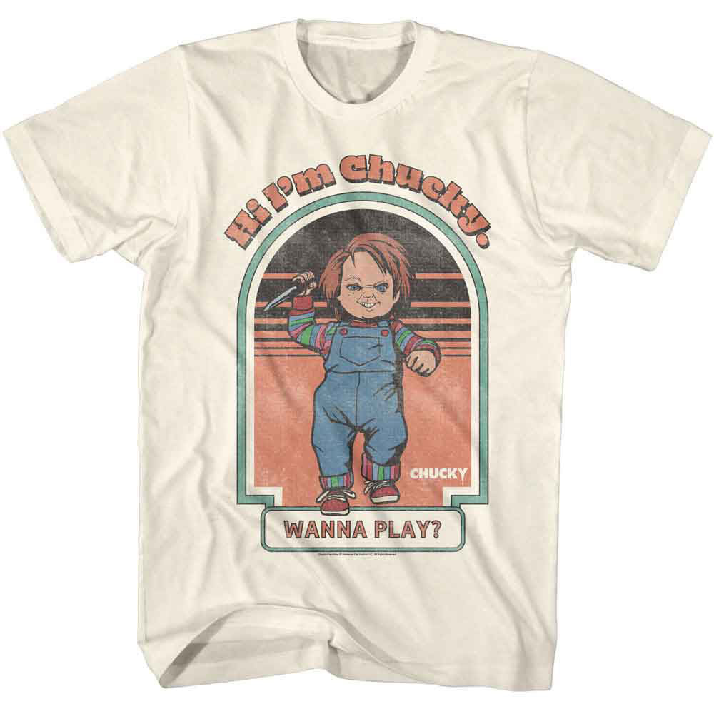 Chucky Wanna Play T-shirt Front