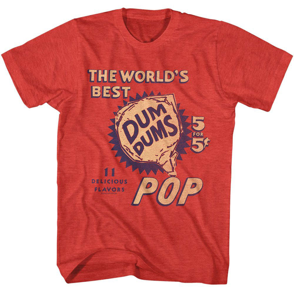 Dum Dums Five For Five T-shirt Front