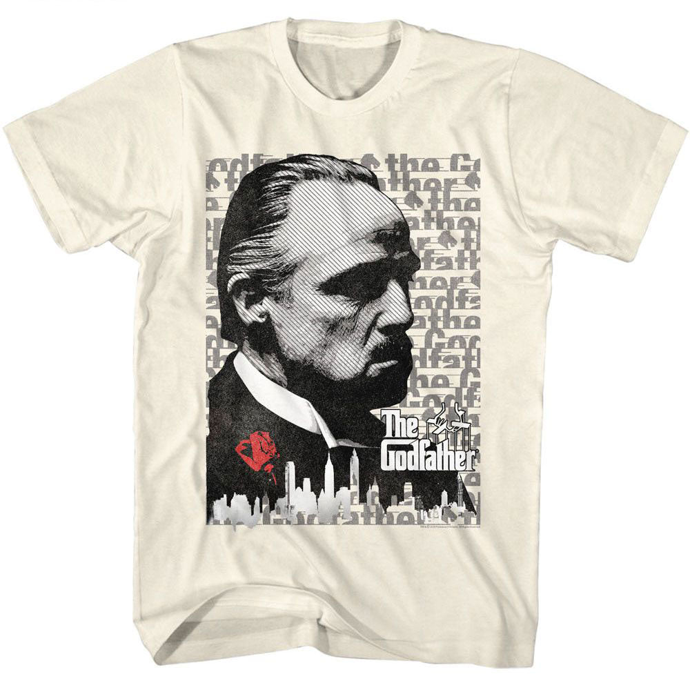 Godfather Gf Text Bg T-shirt