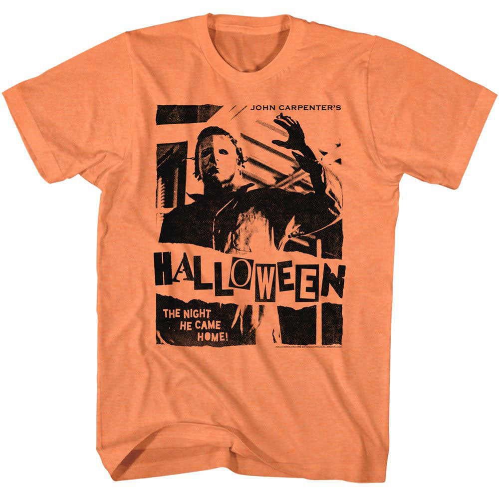 Halloween Punk Flyer Style T-shirt Front