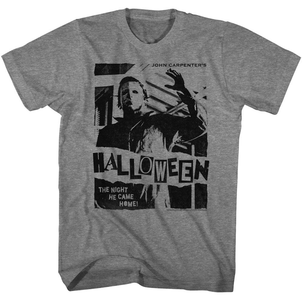 Halloween Punk Flyer Style T-shirt Front