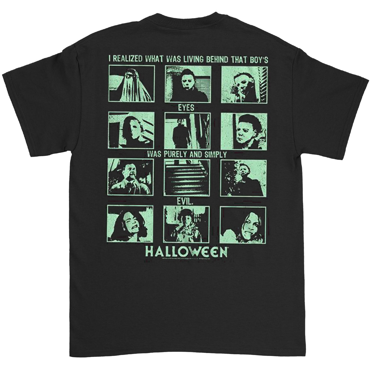 Halloween That Boys Eyes T-shirt Back