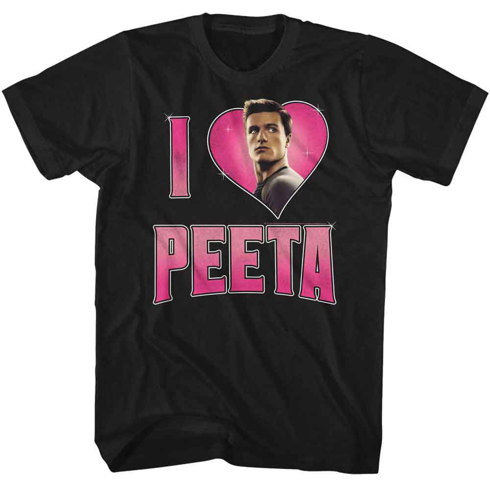Hunger Games I Heart Peeta T-shirt Front
