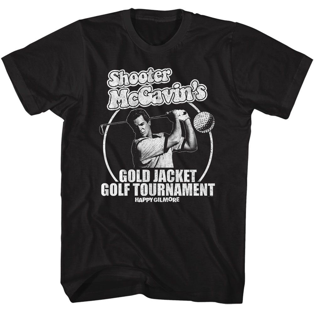 Happy Gilmore Gold Jacket Tourney T-shirt Front