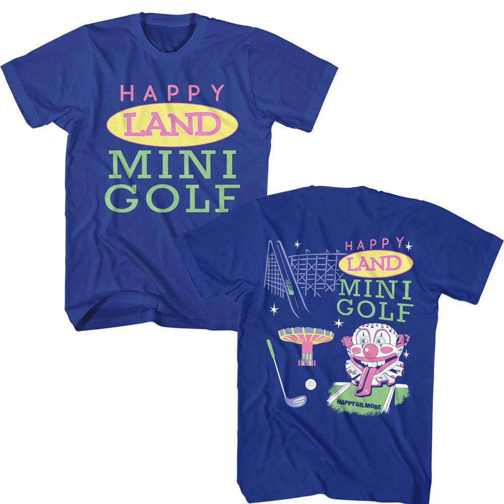 Happy Gilmore Happy Land Mini Golf T-shirt Front