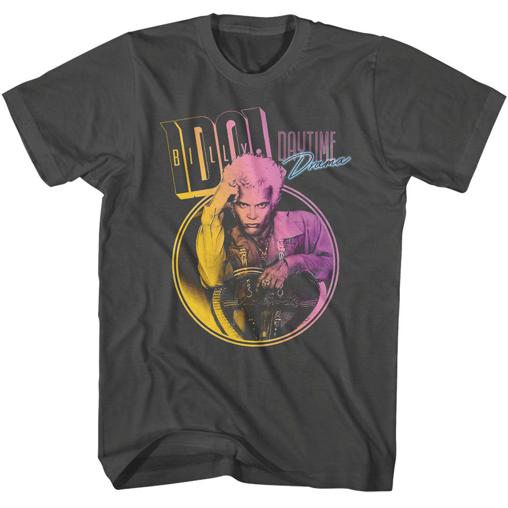 Billy Idol Daytime Drama Gradient T-shirt Front
