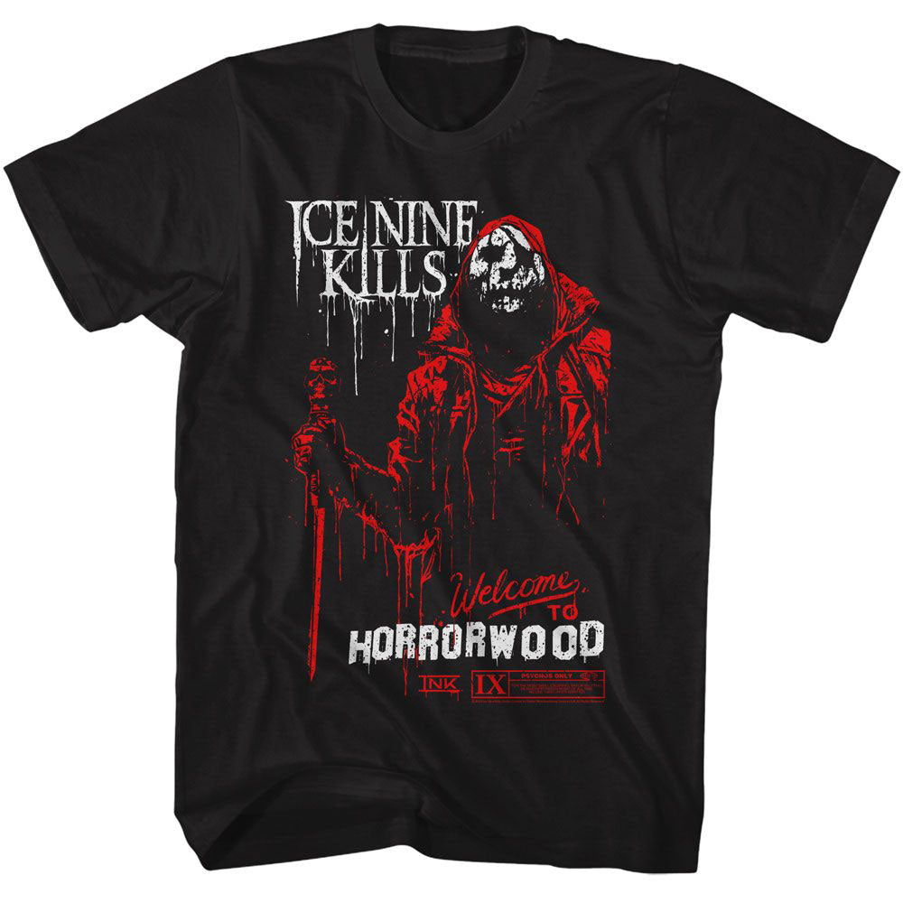 Ice Nine Kills Welcome To Horrorwood T-shirt Front