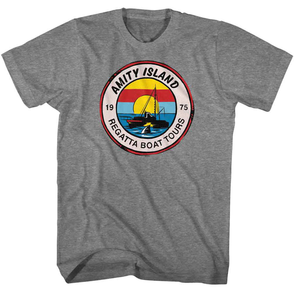 Jaws Regatta Boat Tours T-shirt Front