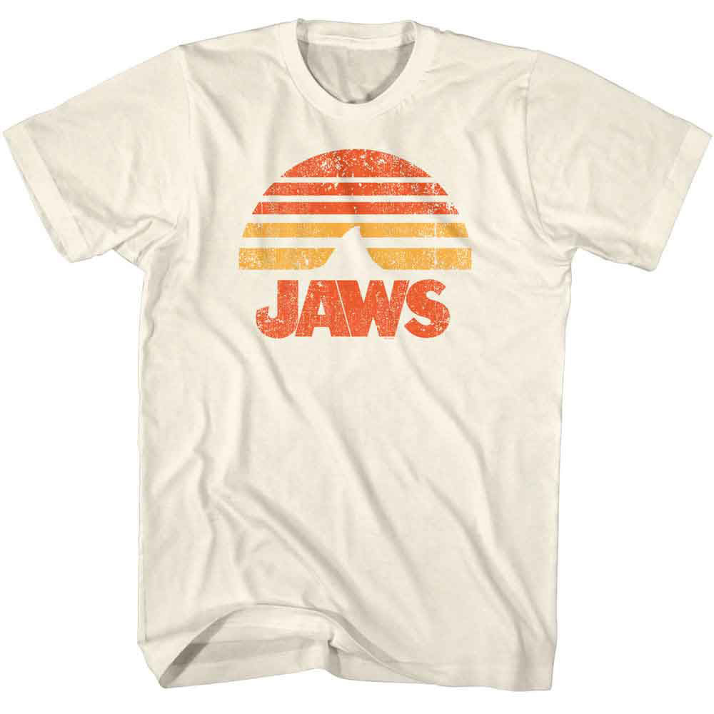 Jaws Sunset Fin T-shirt Front