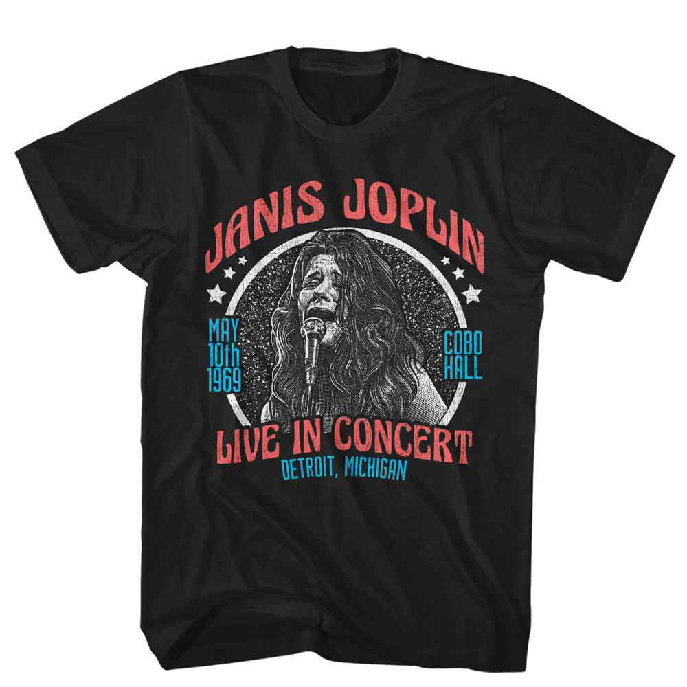 Janis Joplin Americana T-shirt Front
