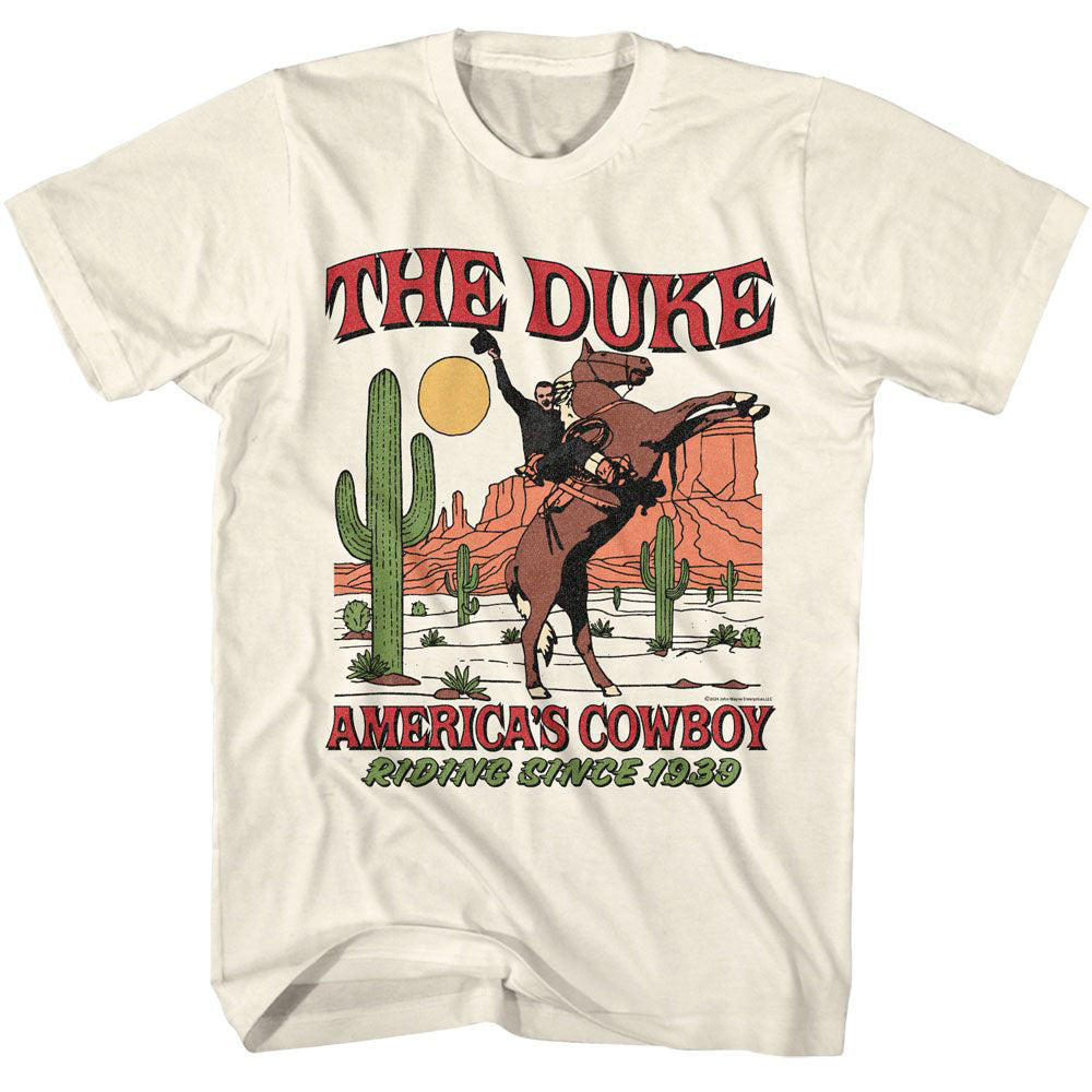 John Wayne Americas Cowboy T-shirt Front