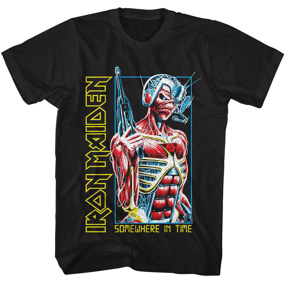 Iron Maiden Somewhere In Time T-shirt Front