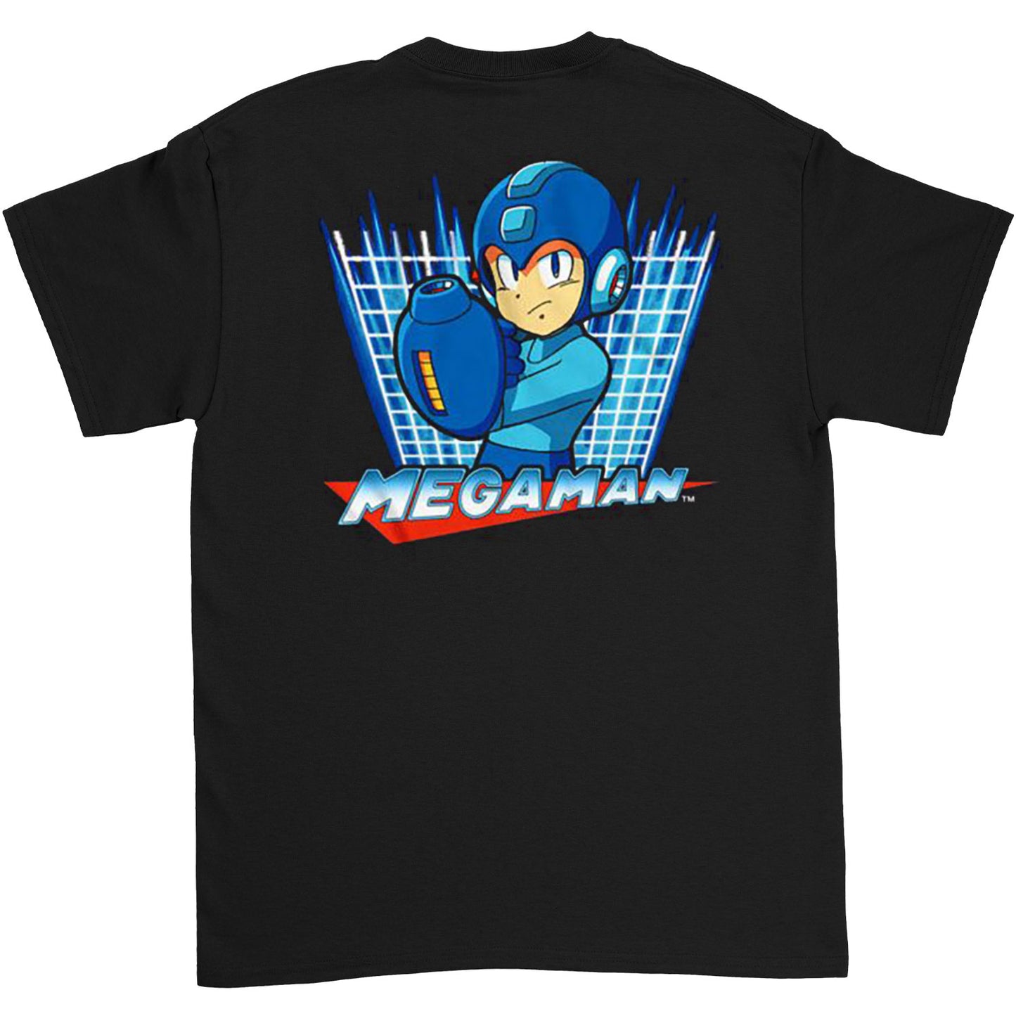 Mega Man Bb1 Front Back T-shirt Back