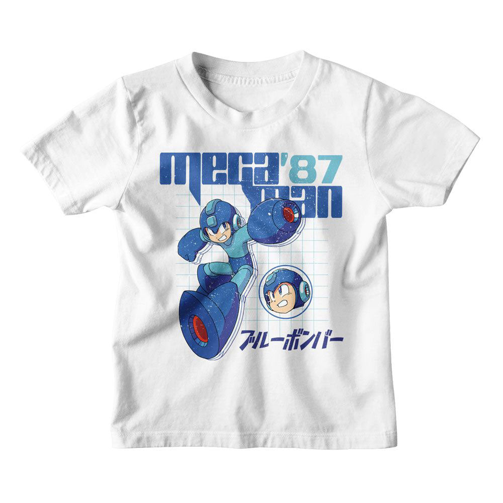Mega Man 87 Kids Childrens T-shirt Front